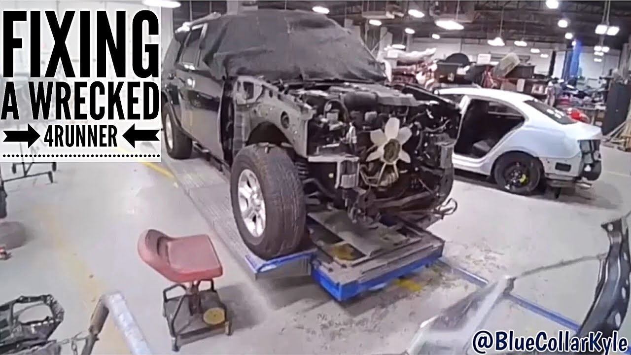 Чиним разбитый 4Runner!