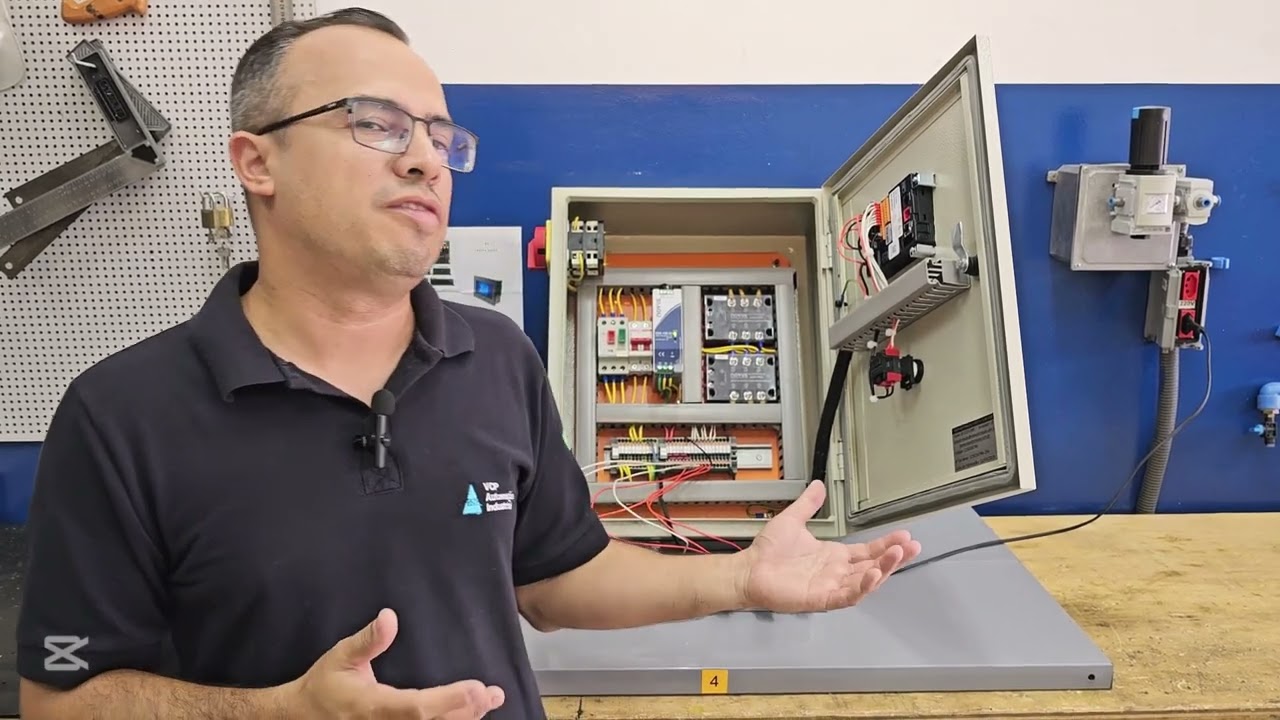 CLP & IHM X4 - NOVUS INTEGRADO A UM PANIEL ELÉTRICO