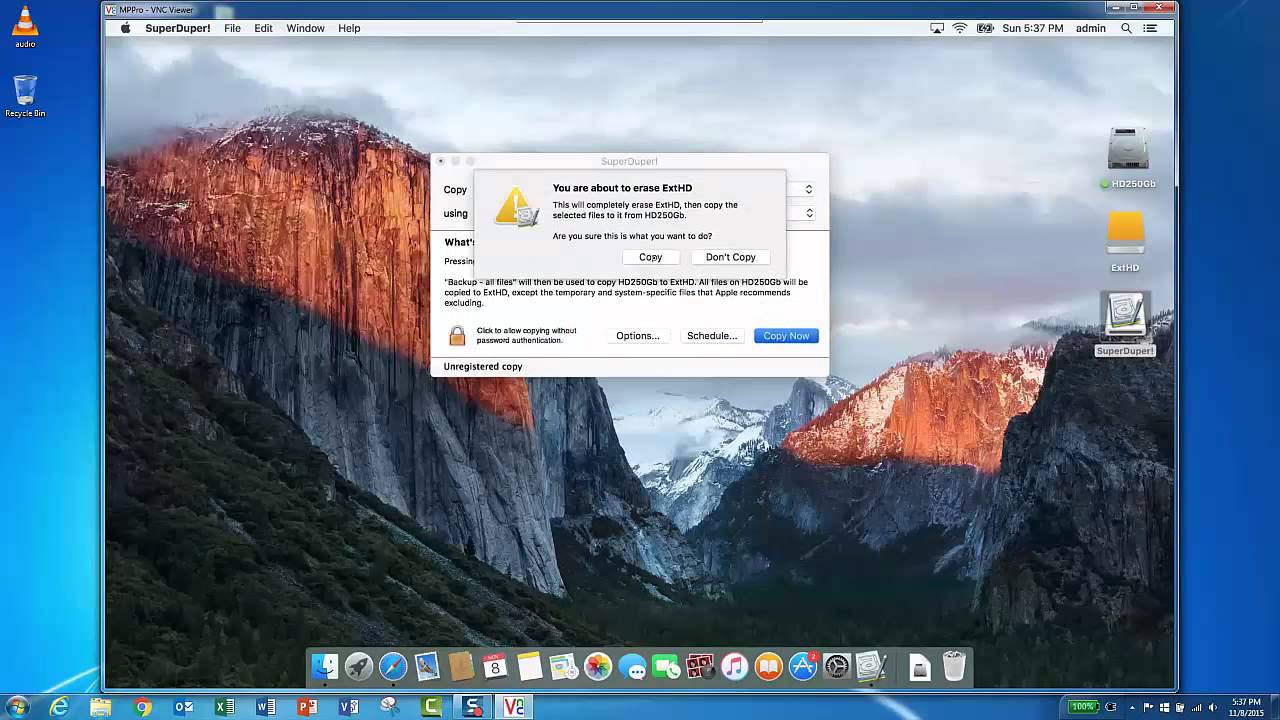 How to Clone Apple Mac OS X 10.11 EL Capitan