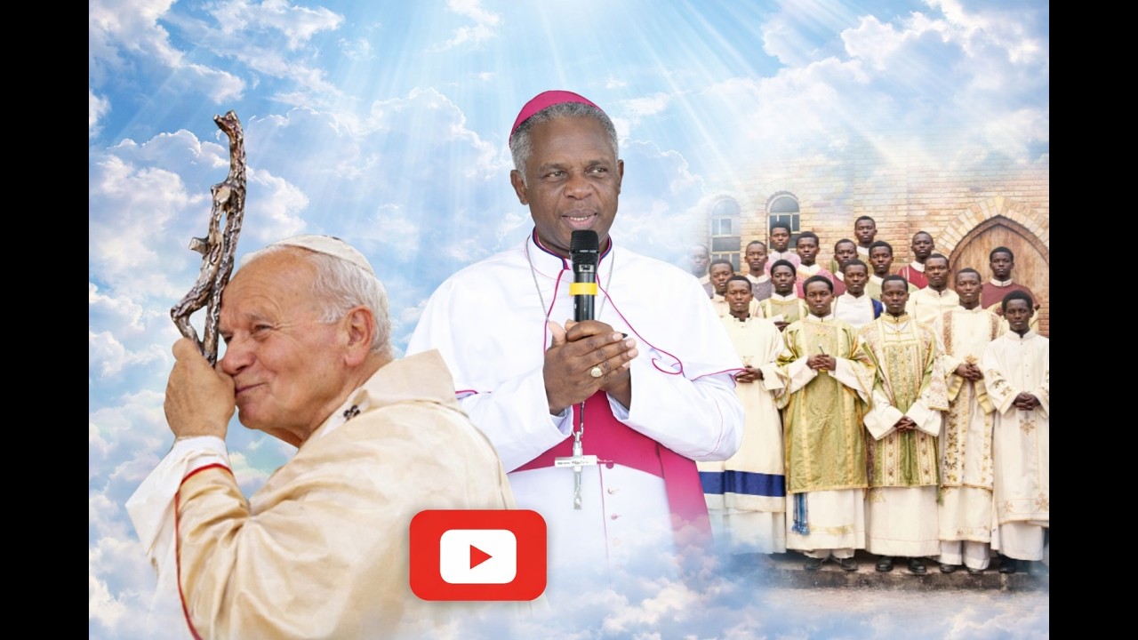 Nahawe ubupadiri na Papa Jean Paul II,Dusigaye turi mbarwa: Mgr Vincent HAROLIMANA ku isabukuru ye