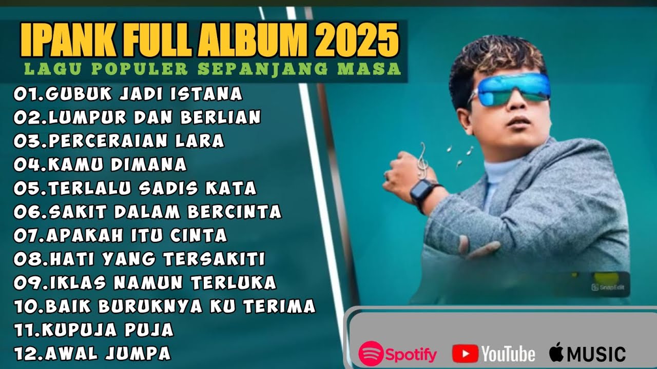 GUBUK JADI ISTANA- IPANK FULL ALBUM TERBAIK (LIRIK) PERCERAIAN LARA - LAGU POP MELAYU TERBARU 2025