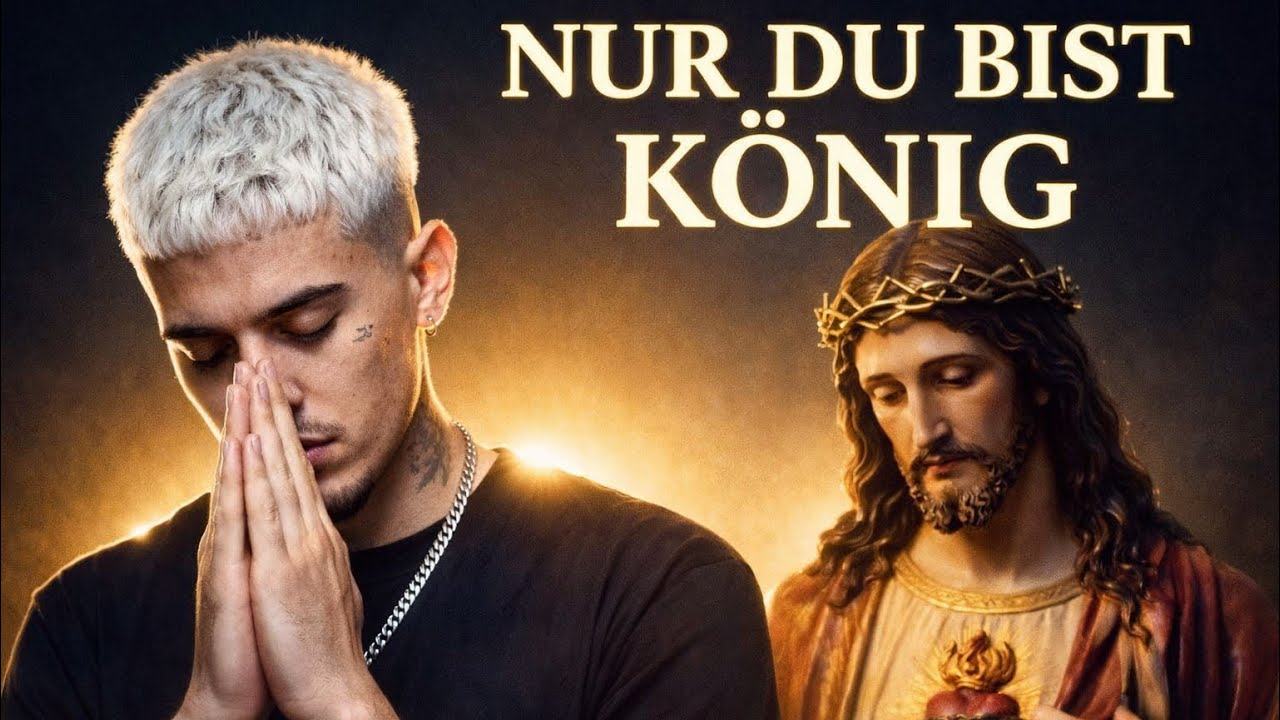Nur Du bist König ✨👑 German R&B Worship Song #jesus #worshipmusic #christianrap #inspiration 