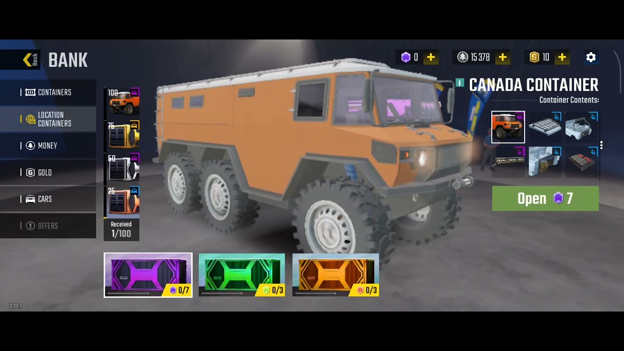 Off-roading top class 