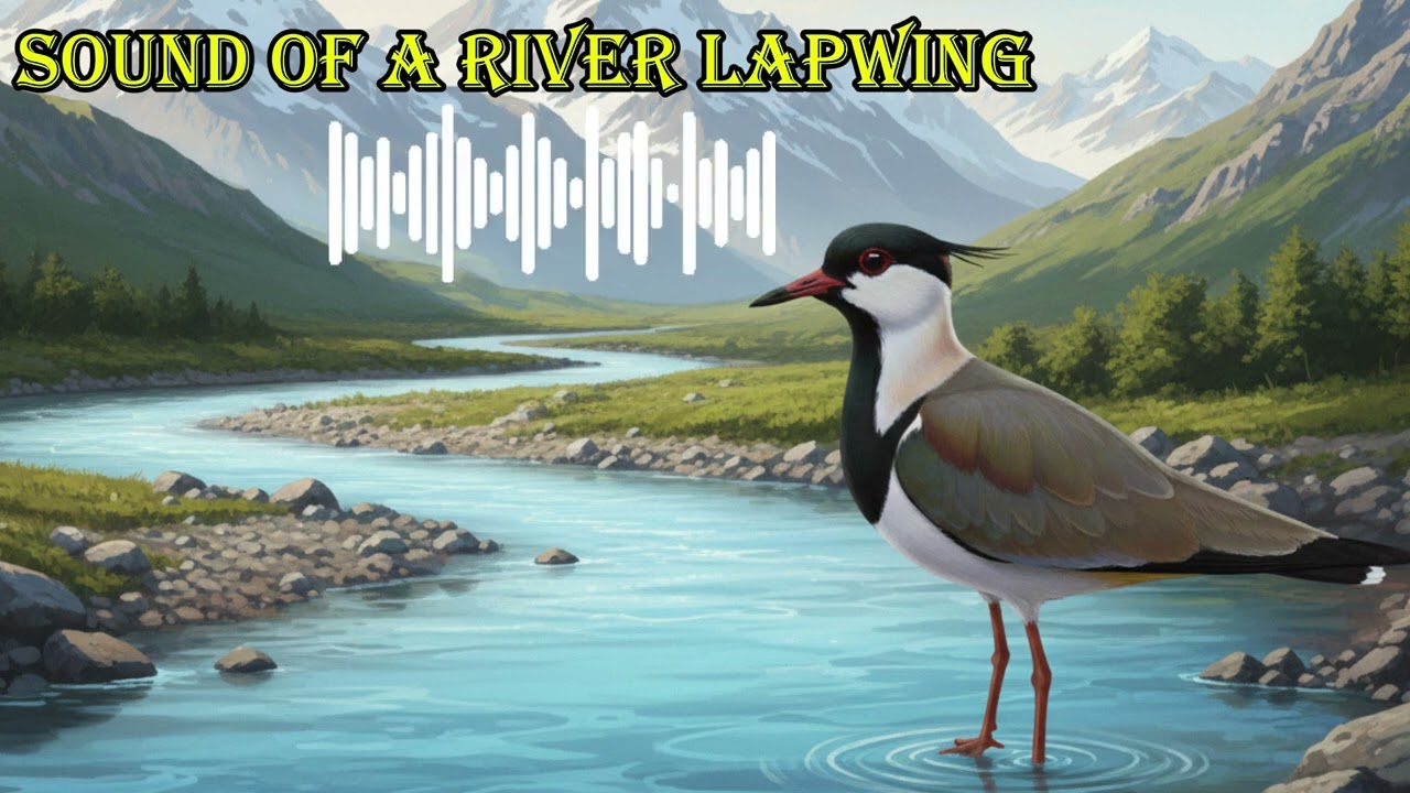 SOUND OF A RIVER LAPWING 🔊 What does a river lapwing sound