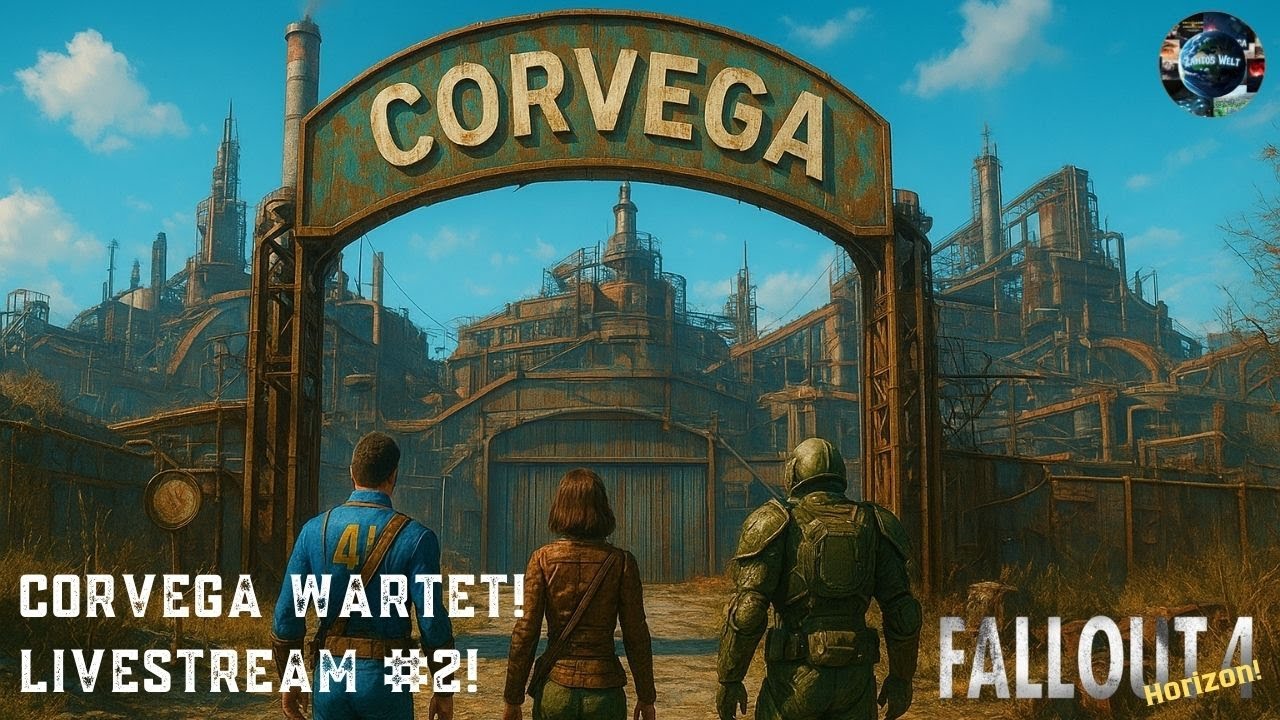 Fallout 4! + Mods! Stream #2 🧨🔥🌒 Corvega wartet! / Gameplay Deutsch