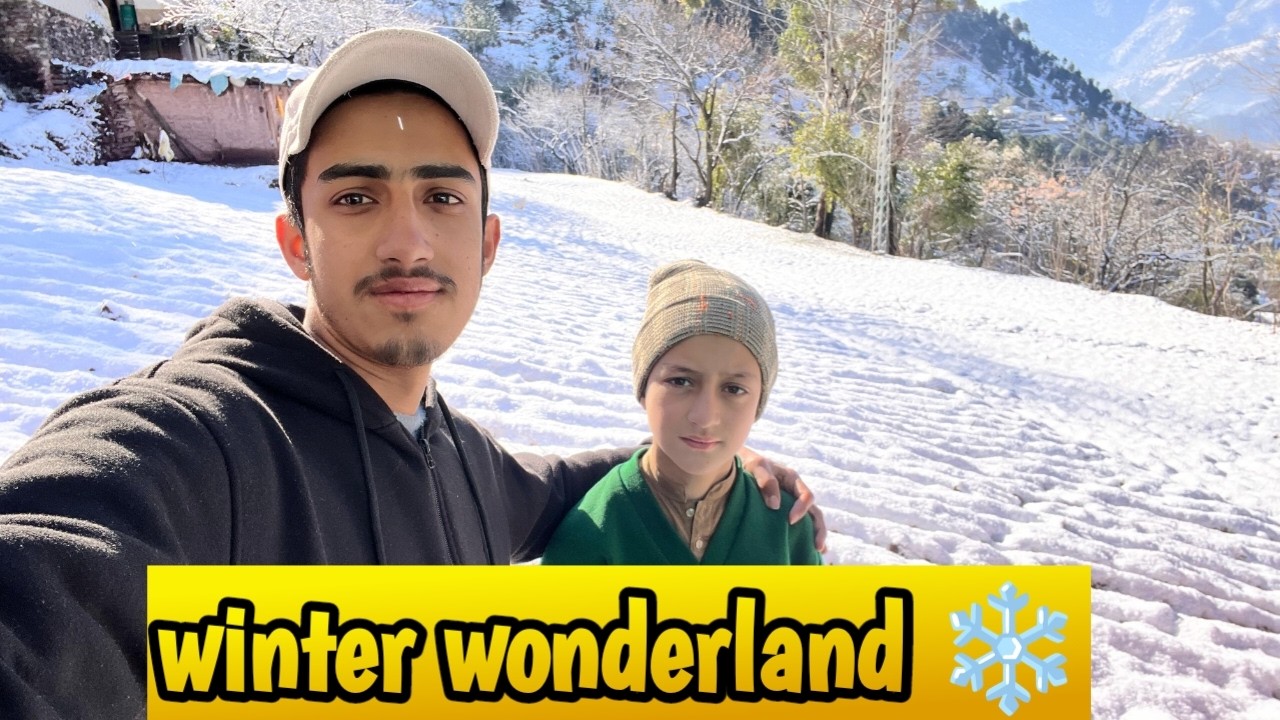 10 Sal bad Balakot ma pehli Barf bari ❄️