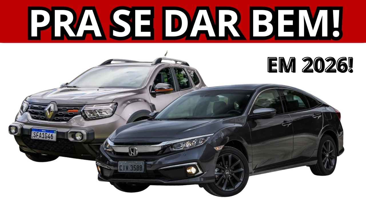 CARROS pra SE DAR BEM EM 2026 sem NENHUMA DOR DE CABEÇA!