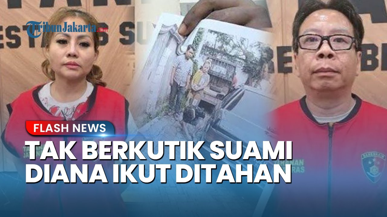 Suami Diana Tak Berkutik Usai Jadi Tersangka, Kini Diseret di Polrestabes Surabaya
