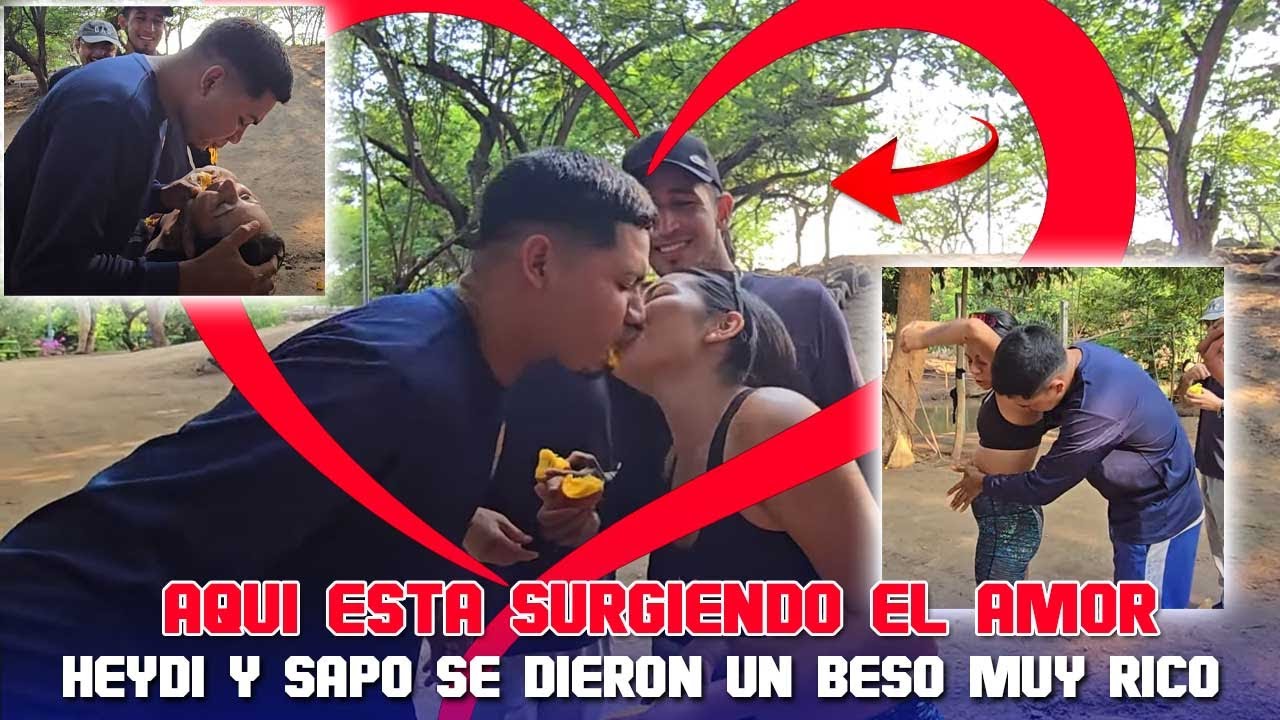 Sapo anda falto de mujer, no disimula la calentura que anda 🤣🤣 se comió a besos a HEYDI