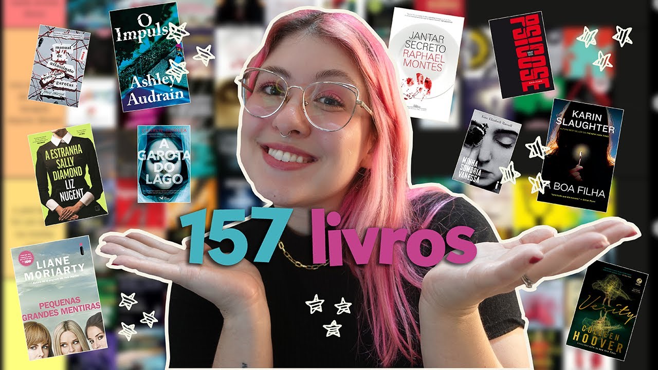 RANKEANDO TODOS OS LIVROS DE SUSPENSE QUE JÁ LI | +150 | Travessa do Livro