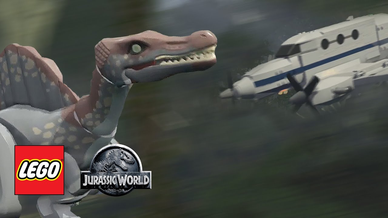 LEGO Jurassic World — Атака спинозавра