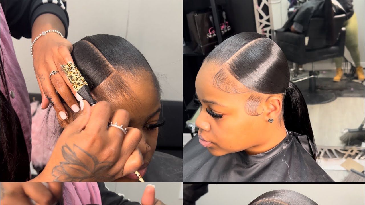 3D Ponytail Tutorial Ft Alexisslayys Hair
