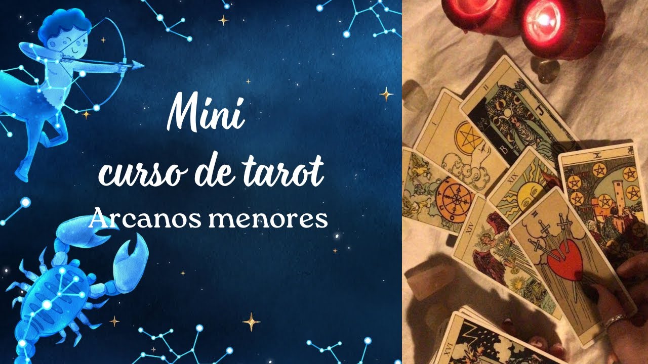 Mini curso de  tarot| Arcanos menores copas y vastos.