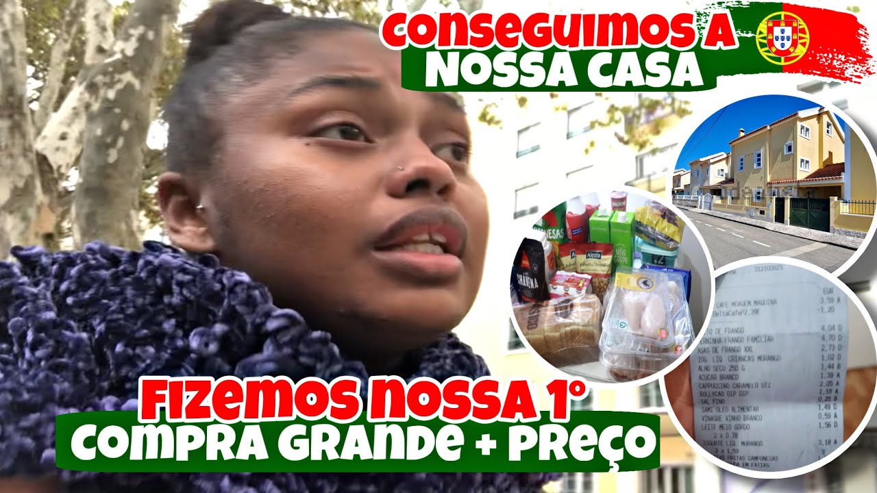 CONSEGUIMOS NOSSA CASA? NOSSA PRIMEIRA COMPRA EM PORTUGAL NOS SURPREENDEMOS COM OS VALORES 🇵🇹