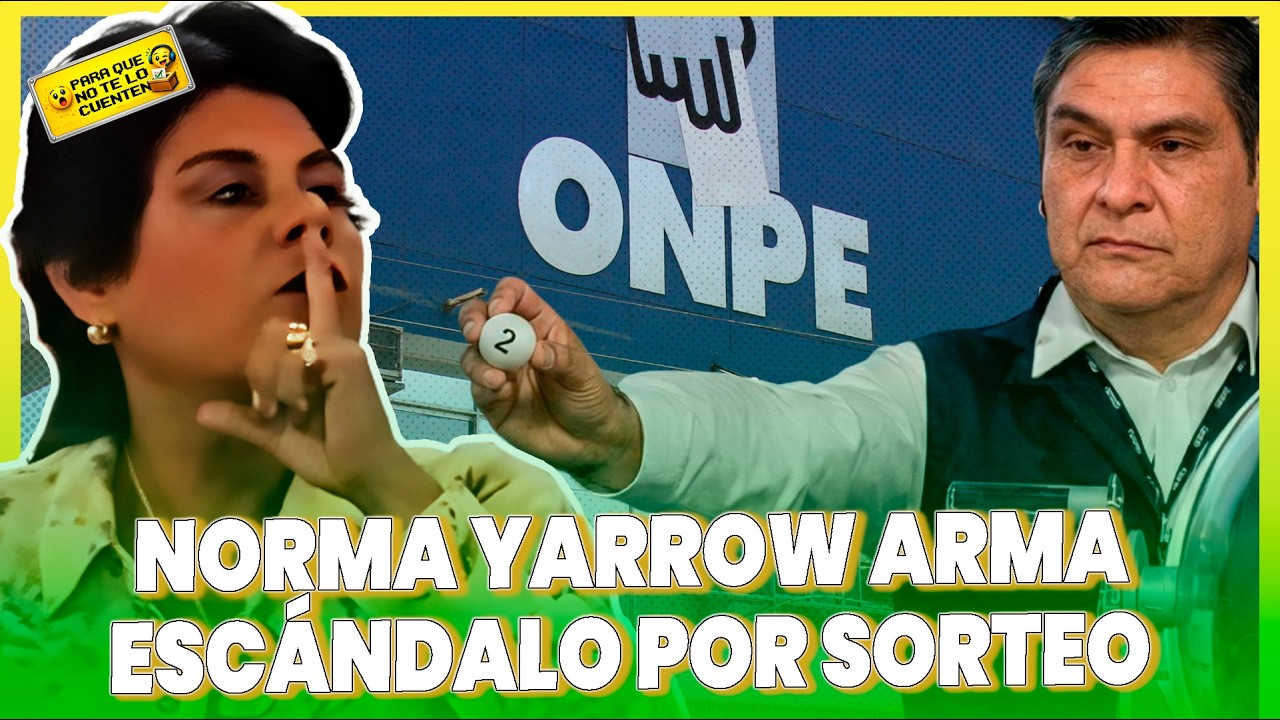 Caos en ONPE: Renovaci&oacute;n Popular y Norma Yarrow se enfrentan por orden en la c&eacute;dula | MYP NOTICIAS