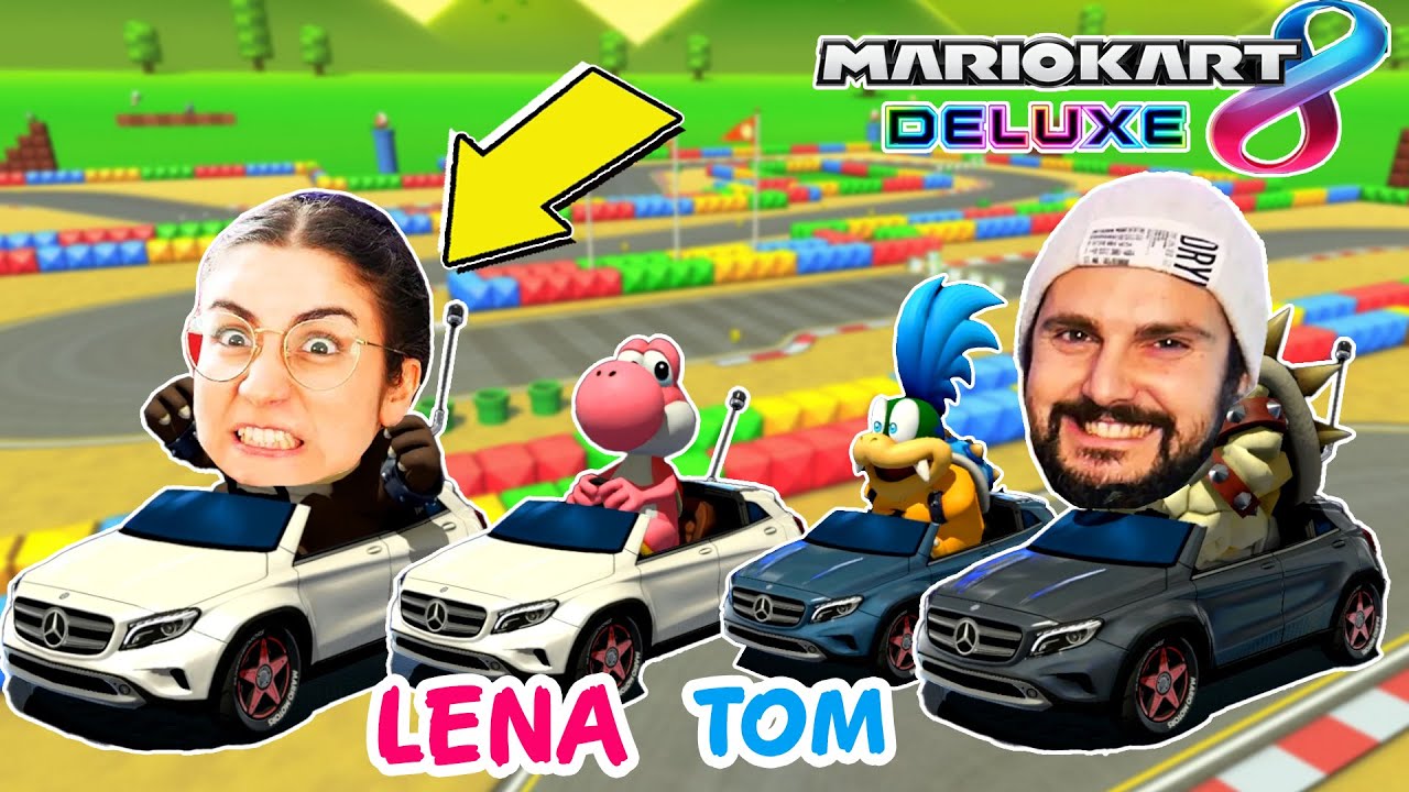 XXL Mario Kart Challenge mit Kaan, Dania, Lena und Tom!