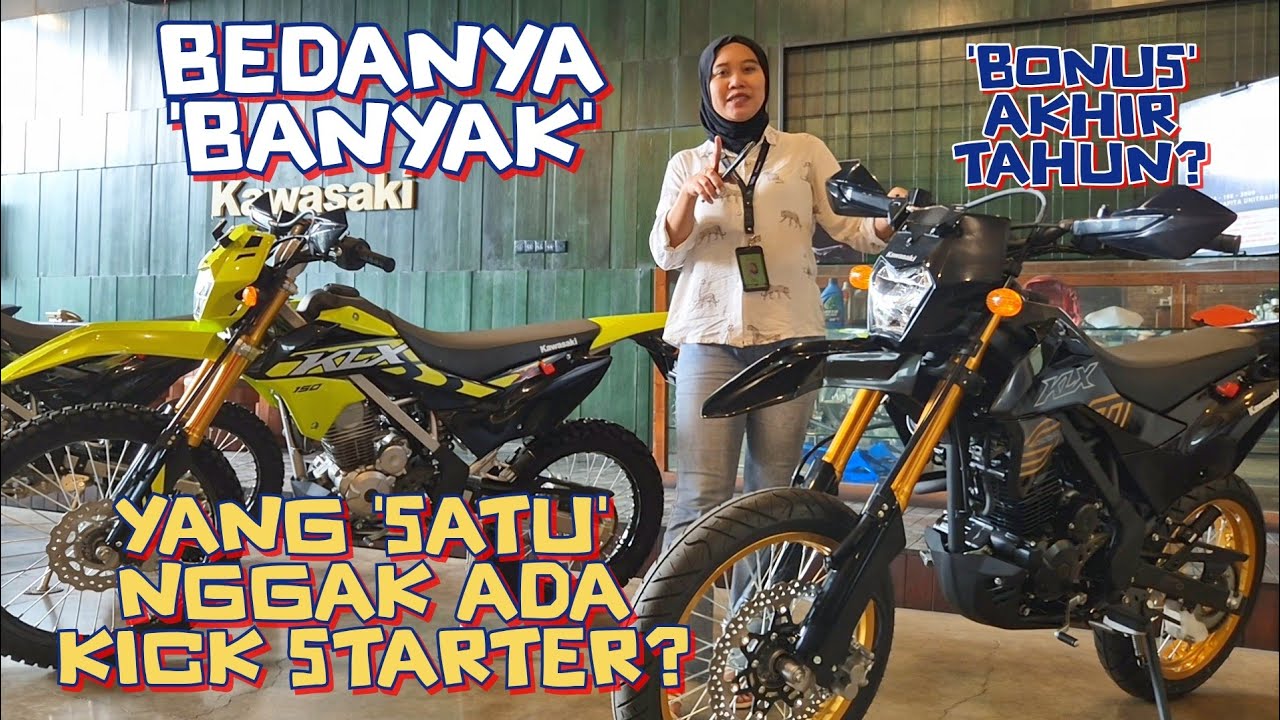 'BEDA 200 RIBU' | KAWASAKI KLX 150 SE & KLX 150 S M SE ( d tracker )