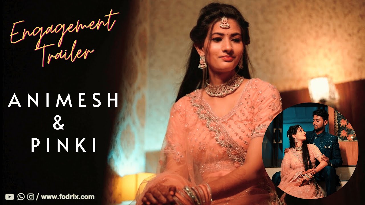 Best Engagement Highlight || Animesh & Pinki ||Cinematic Trailer || Ring Ceremony || Fodrix