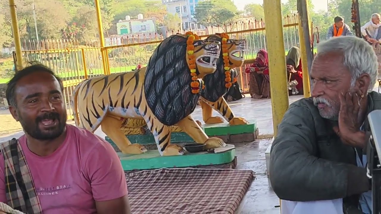 गांव -बोरखेडा में थी जोत//भाग-6//गायक -नारायण जी गुर्जर कोलिया कि झोपड़ियां//मां चामुण्डा के प्रांगण