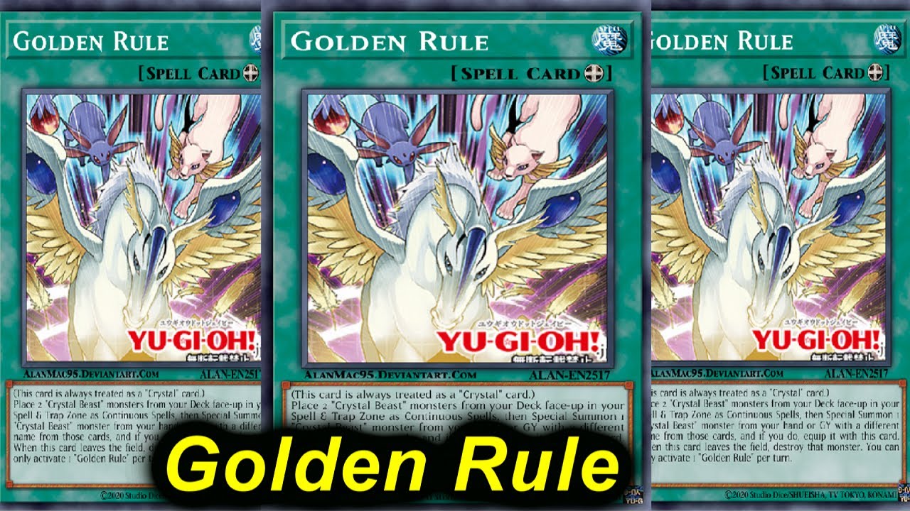 【EDOPRO】GOLDEN RULE BROKEN CARD.....