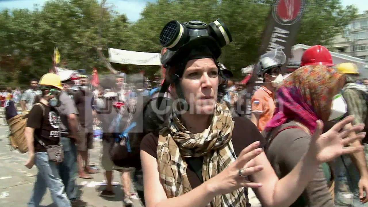 TURKEY:ON THE GROUND IN TAKSIM SQUARE