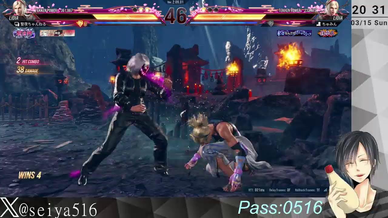 【鉄拳8】破壊神杯(21時)まで一旦練習【Tekken8】