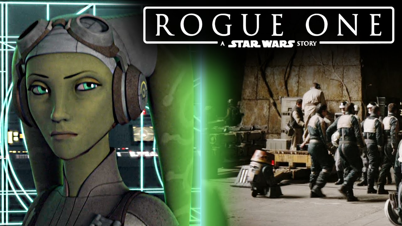 Hera Syndulla and Chopper cameos in Rogue One: A Star Wars Story