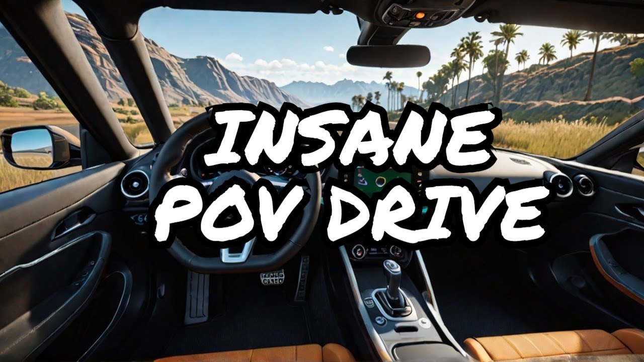Forza Horizon 5: First-Person POV Racing - INSANE!