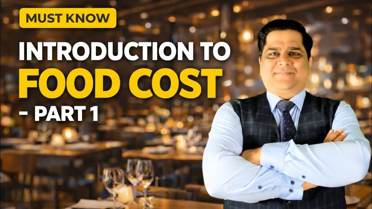 What is Food Cost | Sanjay Jha | Rrstaurant Manager Trainer