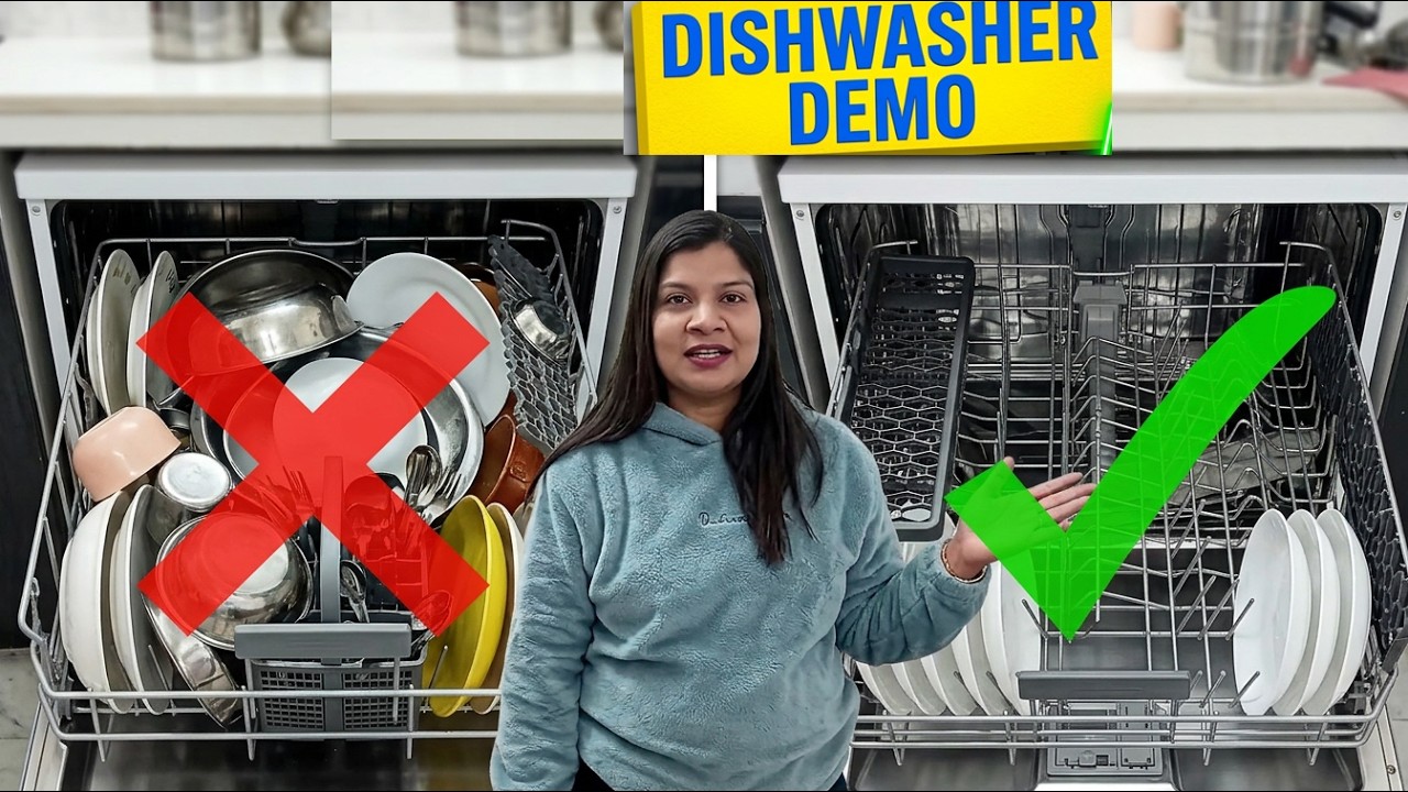 Dishwasher Demo - How to operate and use the Dishwashing Machine | #dishwasherdemo #dishwasherreview