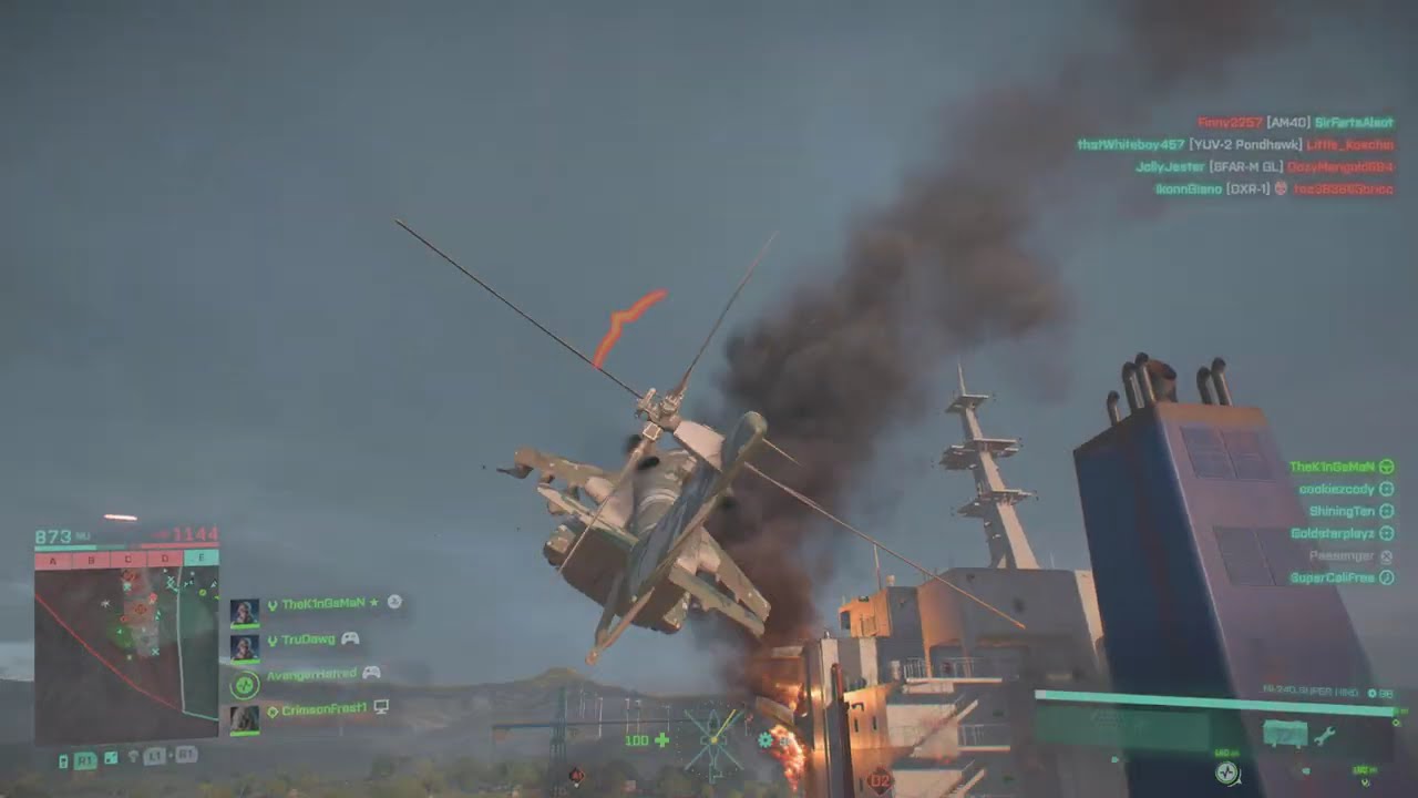 Air Support #44 [ Mi-240 (0 Deaths) | Conquest: Discarded | Battlefield™ 2042 | PlayStation® 5