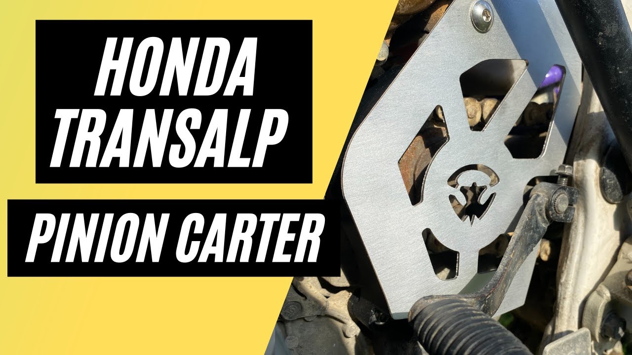 Honda Transalp pinion SUPER QUICK RELEASE  by GOFFI WORKSHOP