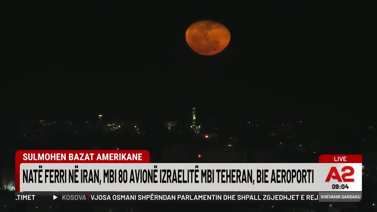 Sulmohen bazat amerikane! Natë ferri në Iran, mbi 80 avionë izraelitë mbi Teheran, bie aeroporti