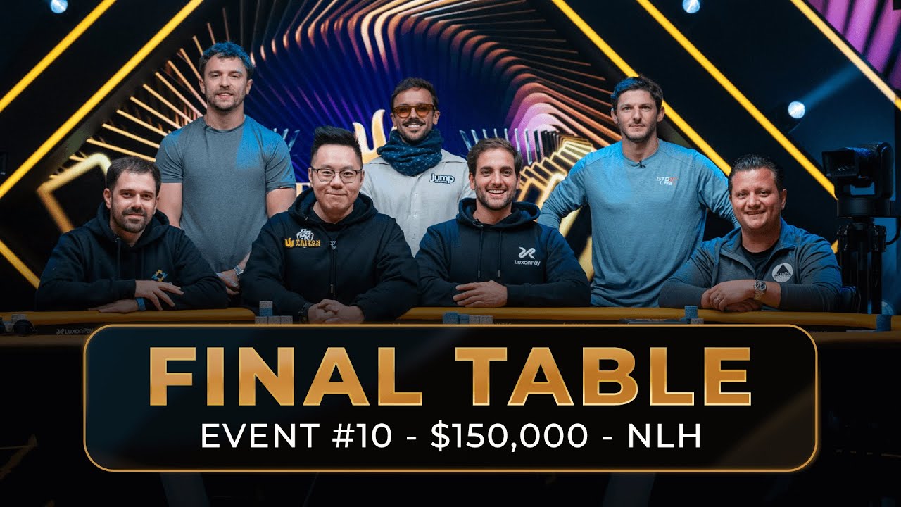 $150K NLH 8-Handed – Final Table | Triton Poker Series X WSOP Paradise 2025