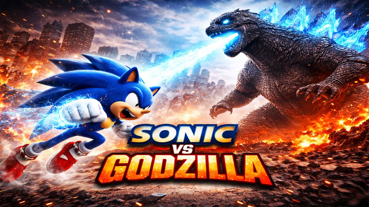An Unstoppable Monster vs a Legendary Hero | Sonic & Friends vs Godzilla