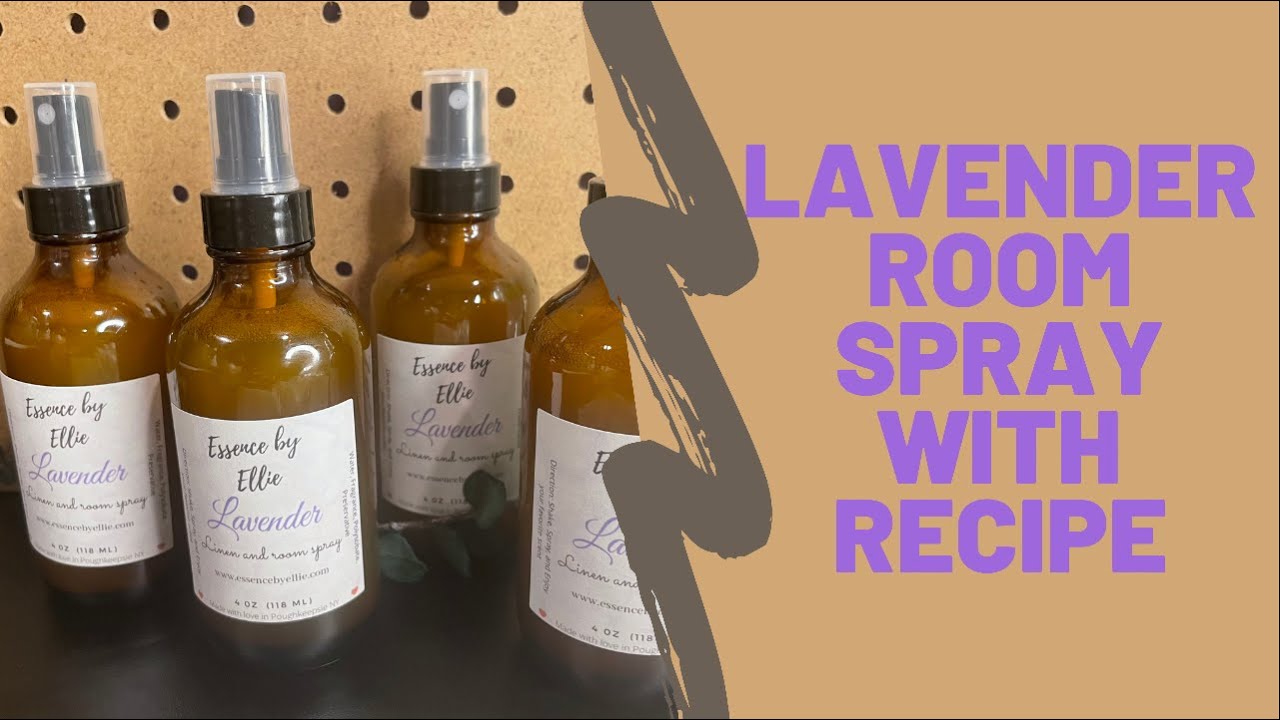 DIY | Lavender Room Spray | With Recipe | Only 4 Ingredients