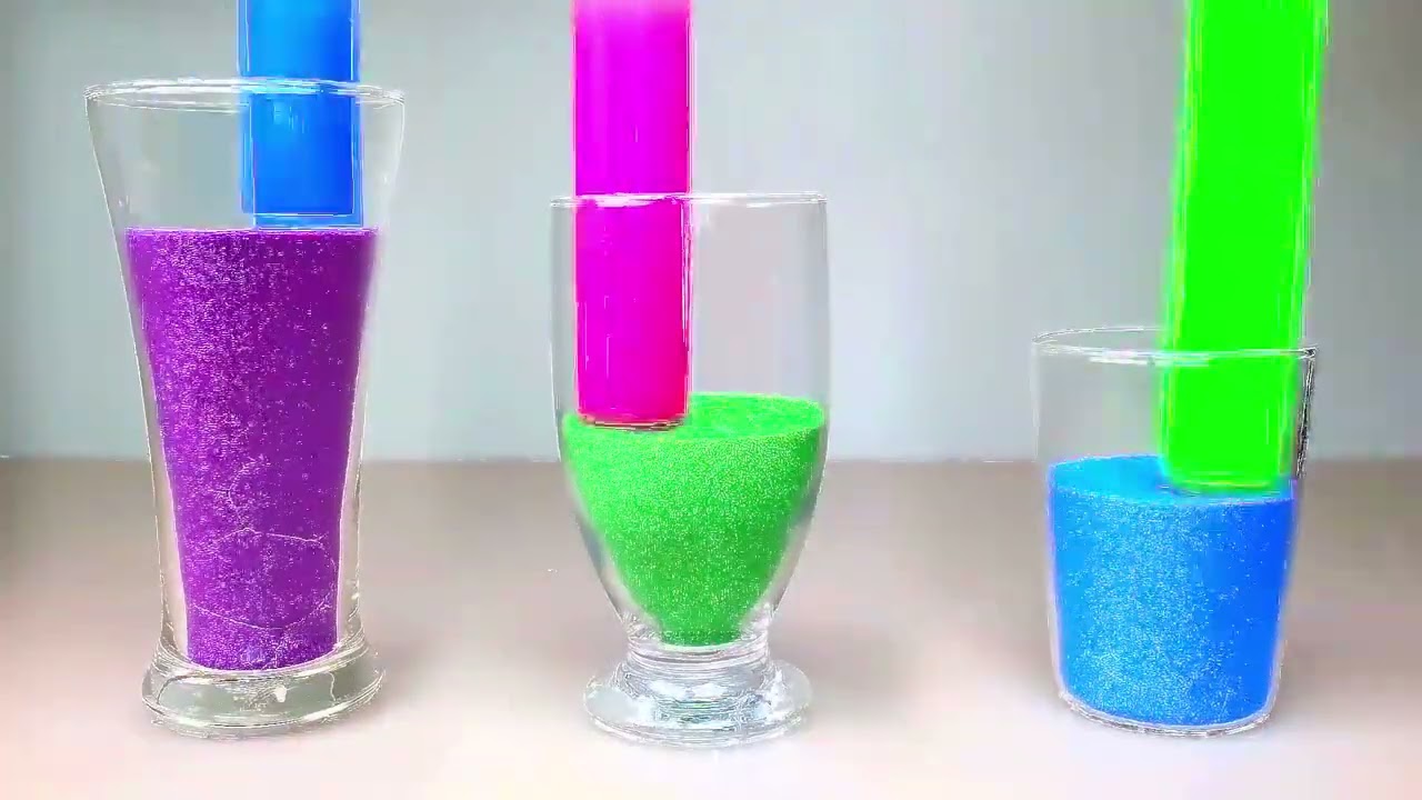 Very Satisfying and Relaxing Kinetic Sand ASMR 305