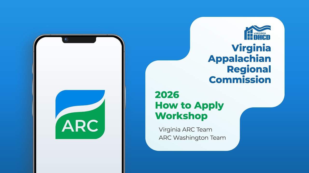 2026 Virginia Appalachian Regional Commission Program | How to Apply Workshop