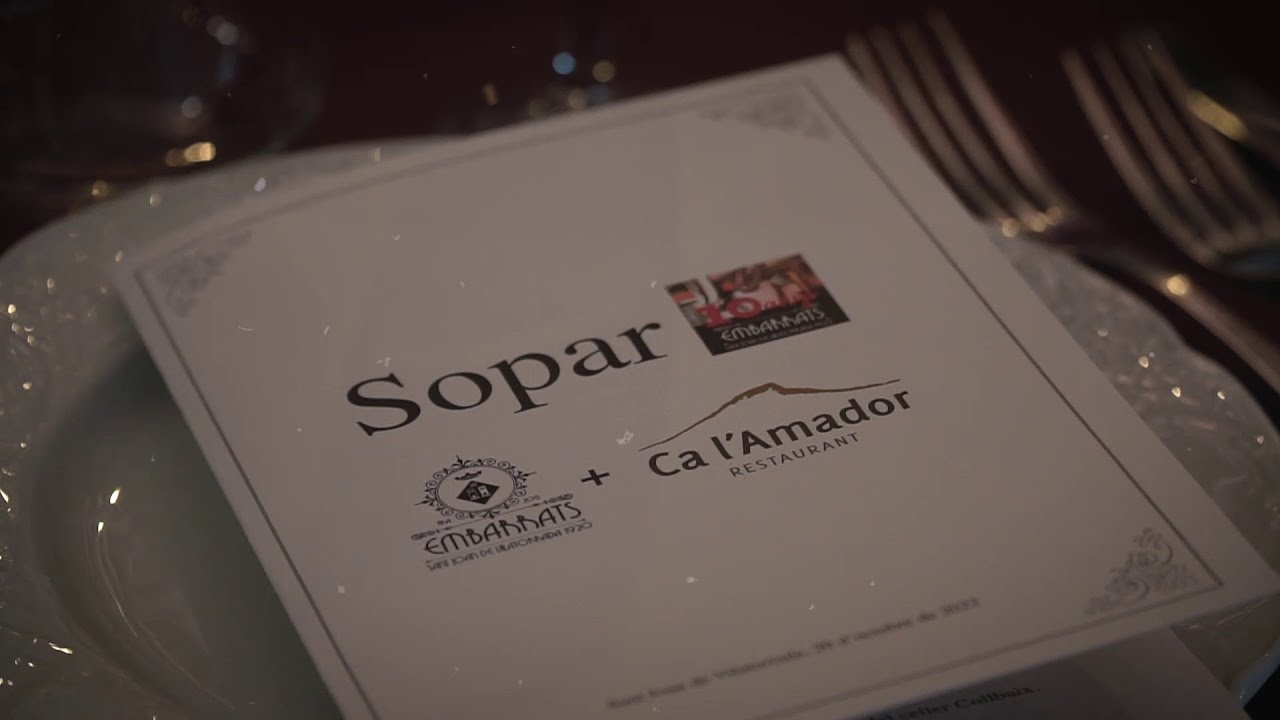 Sopar 10 anys | Fira Embarrats 2022