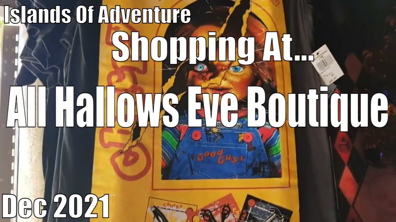 All hallows eve Boutique Christmas | Islands of Adventure | Universal Studio's | Ourthemeparklife