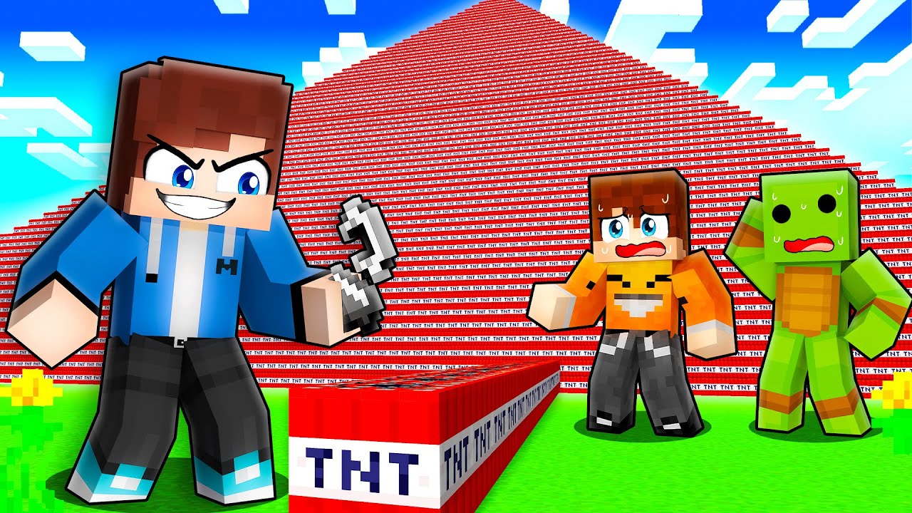 TESTUJEMY WSZYSTKIE TNT z SmileSlow w Minecraft!