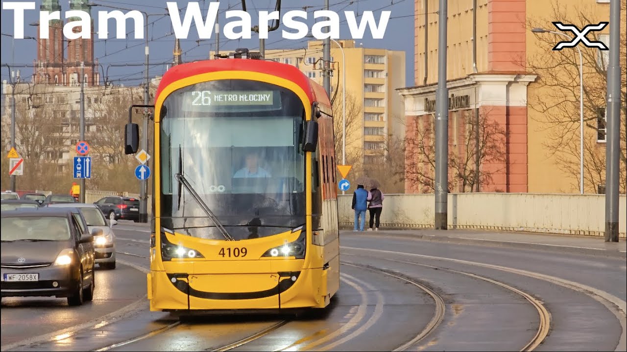 Tram Warsaw | Tramwaje w Warszawie | Warszawa | Tramwaje Warszawskie  | ZTM | Poland 2023