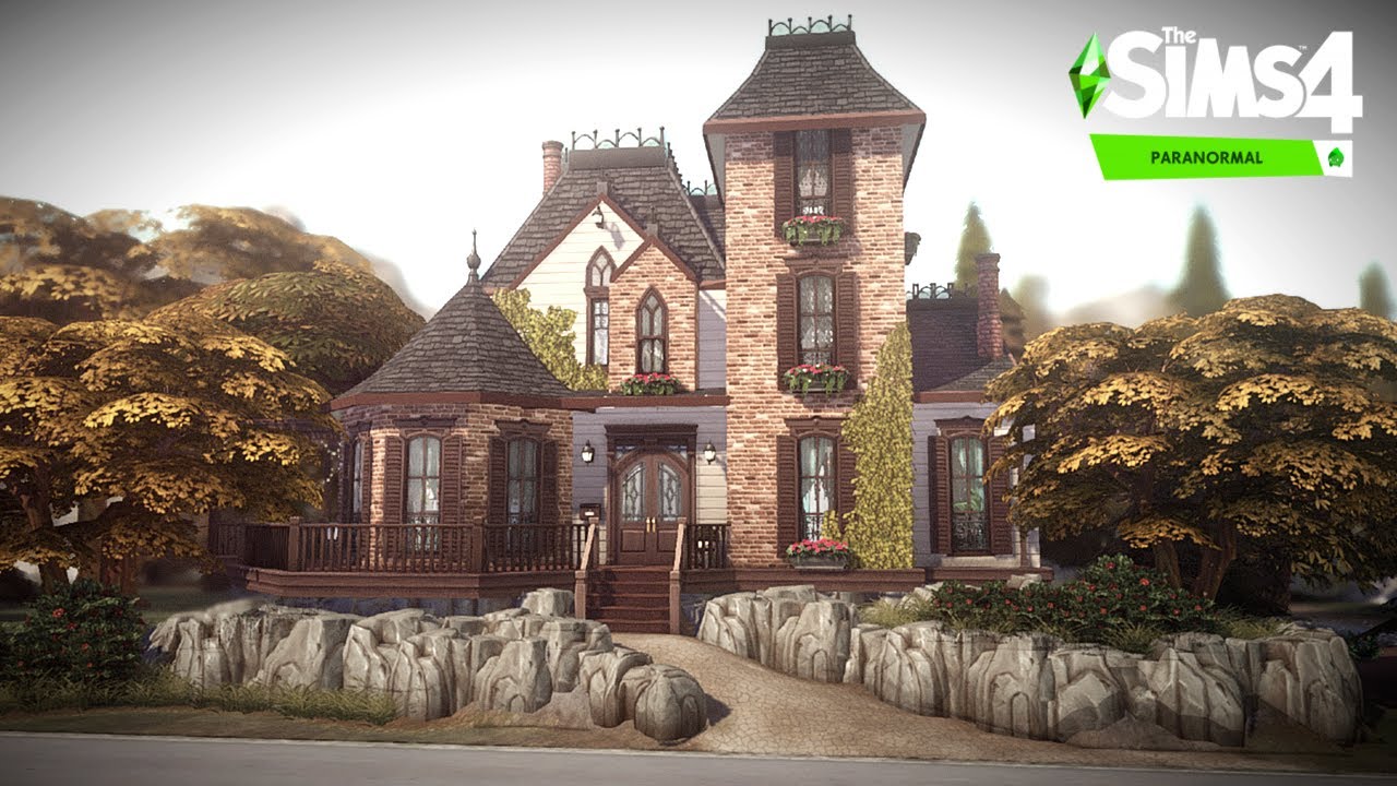 The Sims 4 Paranormal | Creepy Warning | House of Haunts | No CC | Scary Stop Motion