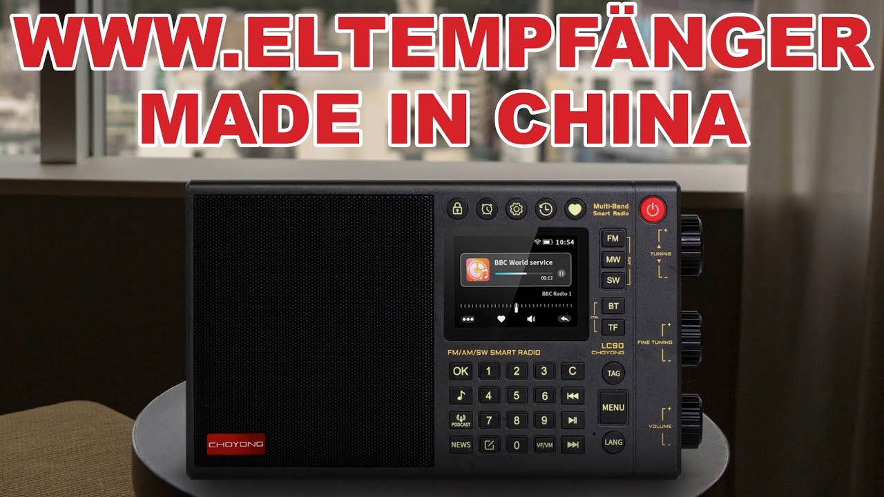 Choyong LC90 Weltempfänger @Choyong Radio