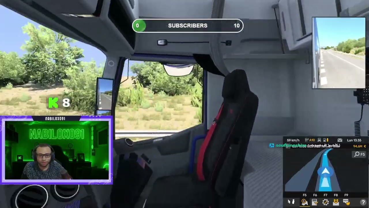 محاكي الشاحنات ETS2 : قمت بتوصيلة إلى مدينة ZARAGOZA ب RENAULT🚛