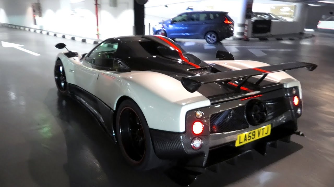Hypercar Royalty, guy brings out his Pagani Zonda Cinque in Dubai!
