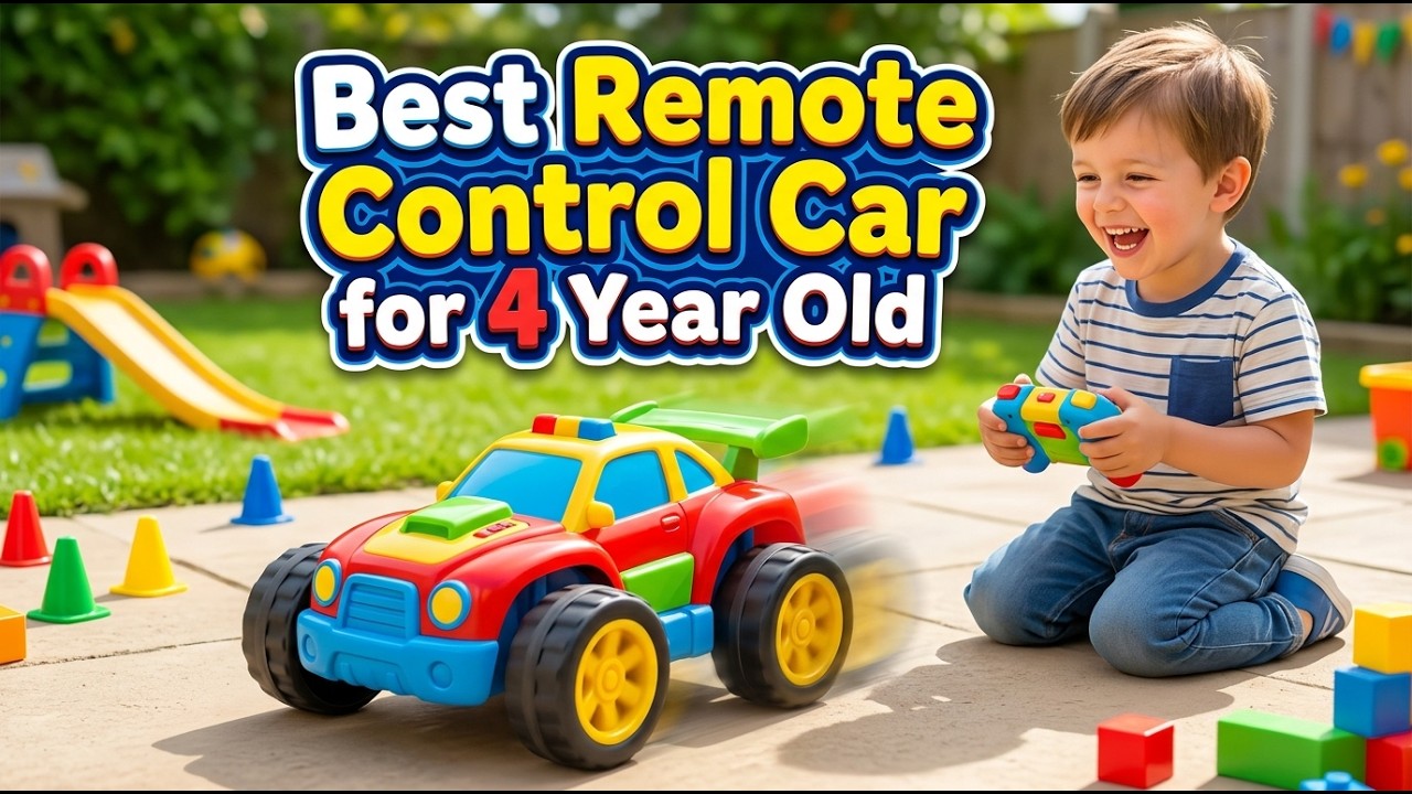 ✅ TOP 5 Best Remote Control Car For 4 Year Old: Safe, Durable & Super Fun Picks
