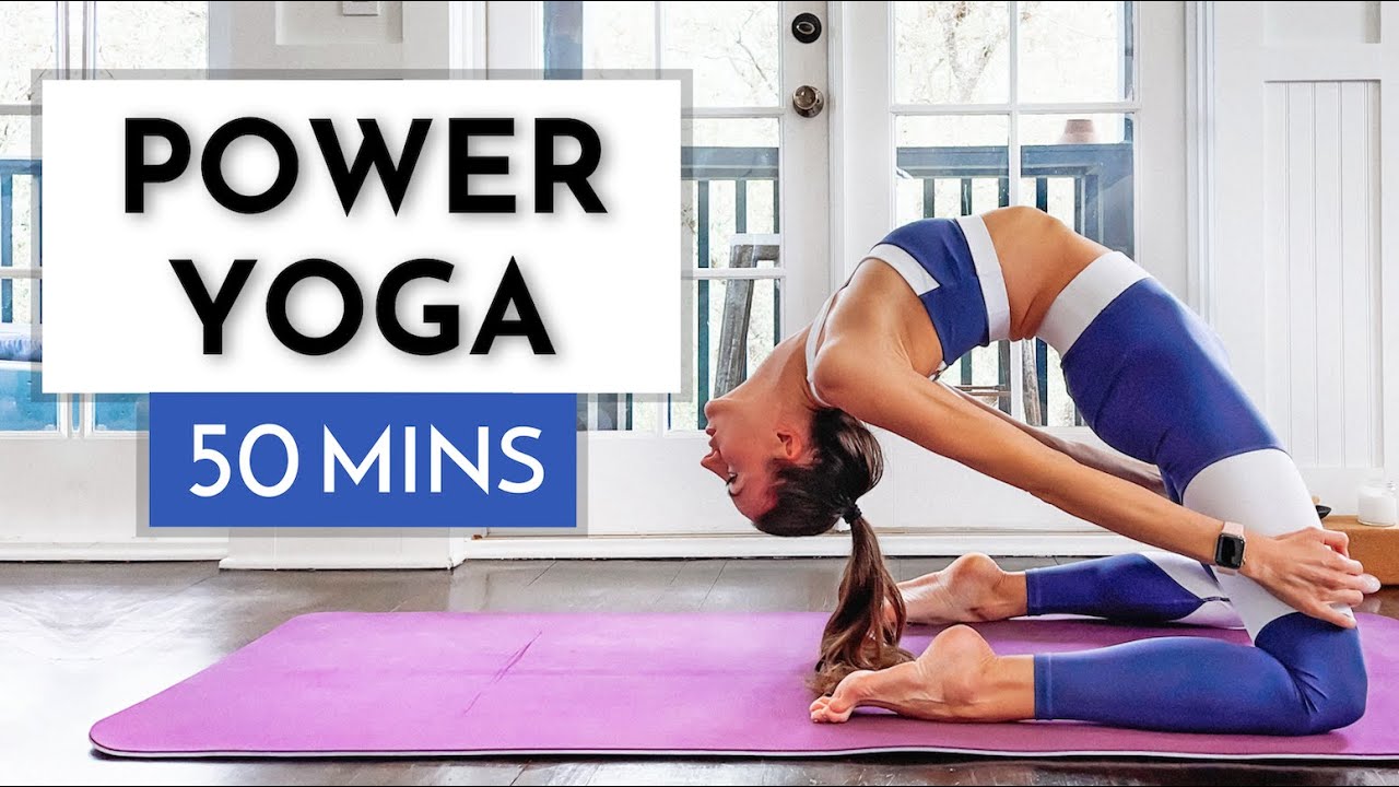 Intermedia Power Yoga - 50 Min Vinyasa Yoga for Flexibility & Strength