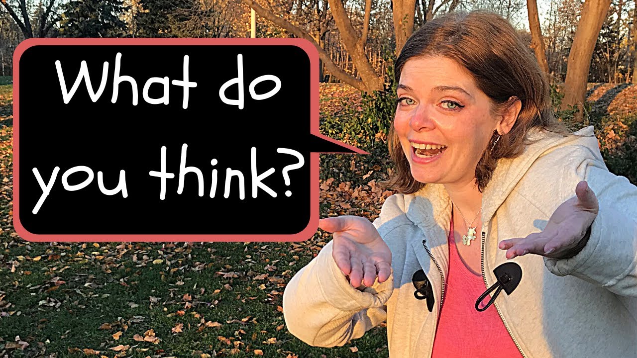Opinions: What do you Think? How to Ask Someone’s Opinion in English! / 意見：あなたはどう思いますか？英語で誰かの意見を聞く方法