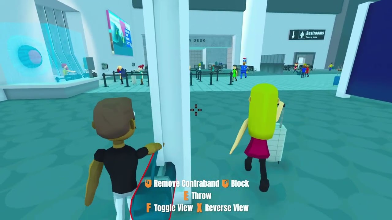 Airport security sucks! Demo  i am win and hero star from this game!